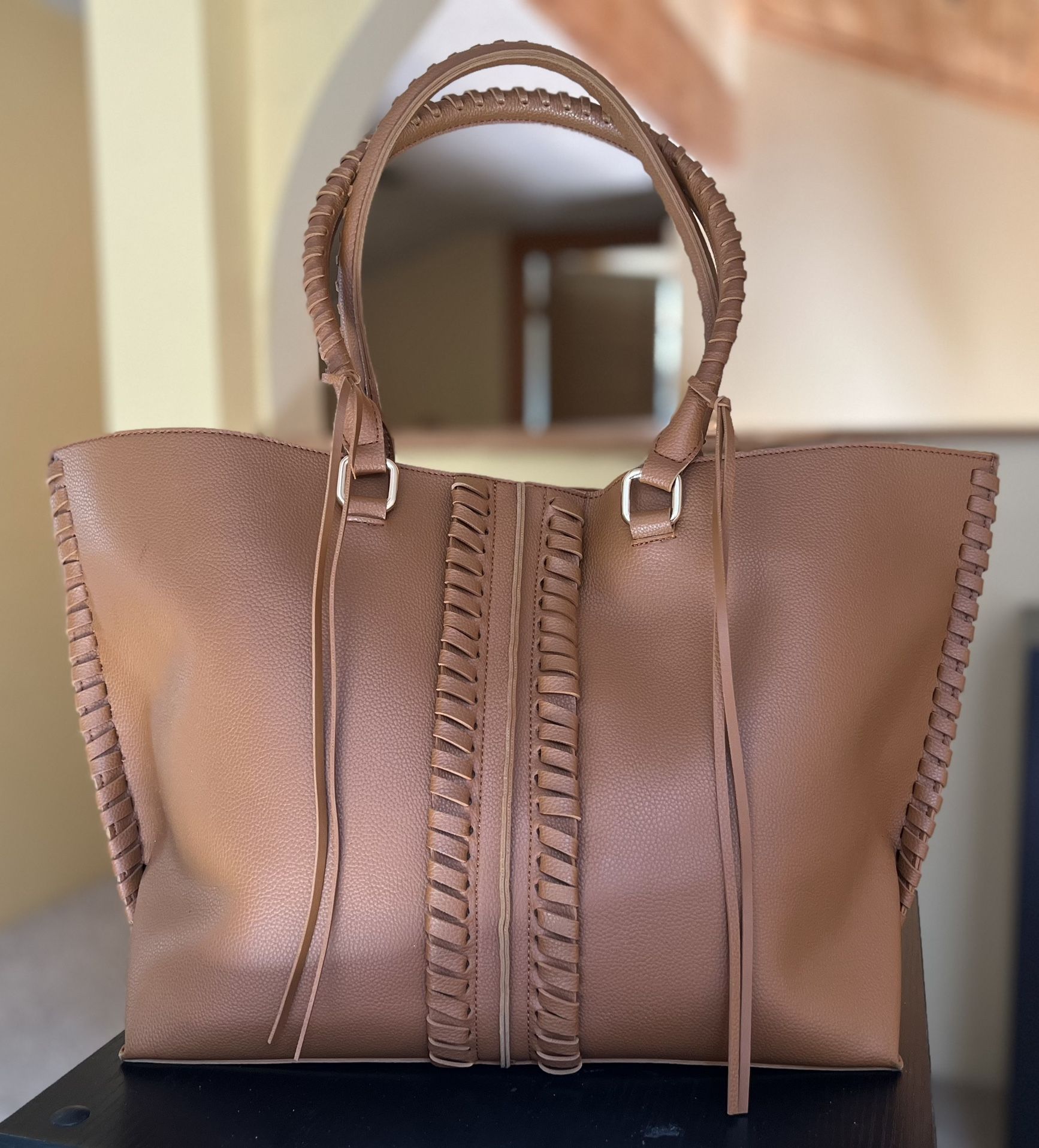 Lionel Brand "Celeste" Style Tote in Cognac