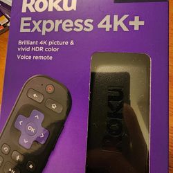 Roku Express 4K+ 2021 | Streaming Media Player HD/4K/HDR