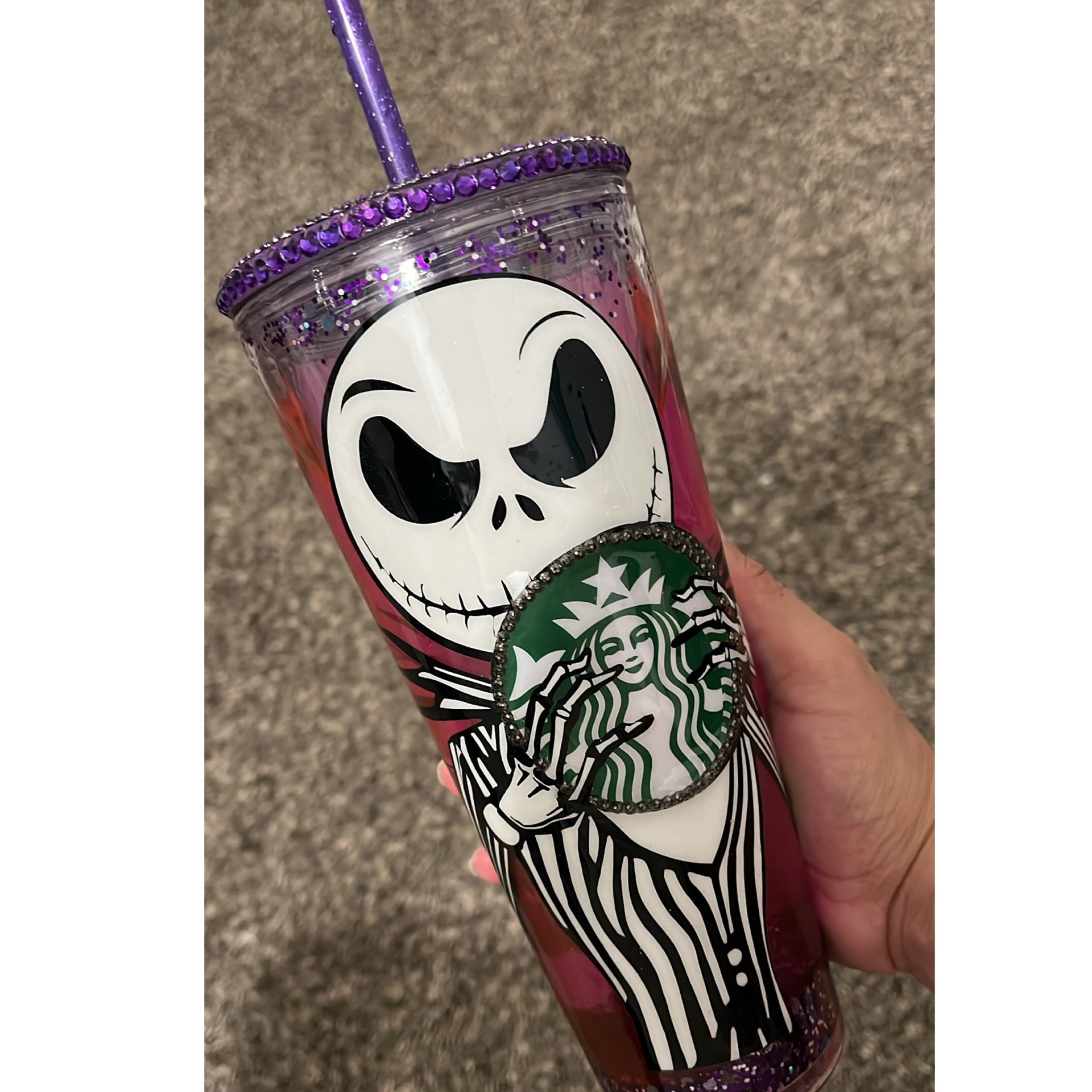 Jack Skellington Starbucks Cup -venti