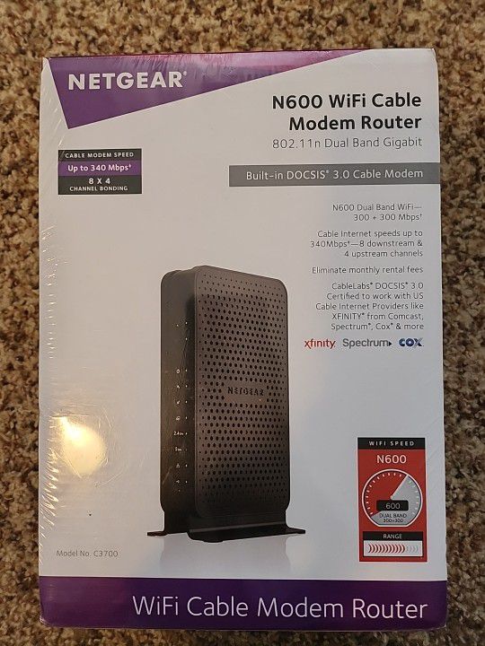 Net gear N600 Cable Modem Router