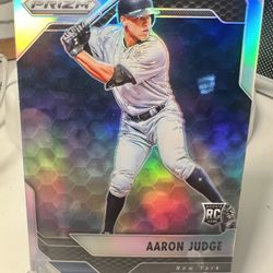 Aaron Judge 2017 Rookie Yankees Silver prizm Refractor