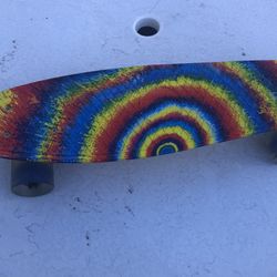22” Skateboard - Tye-dyed Inspired 60’s Colors 
