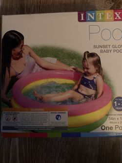 Baby-toddler pool.