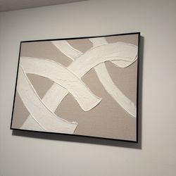 Cream and brown picture