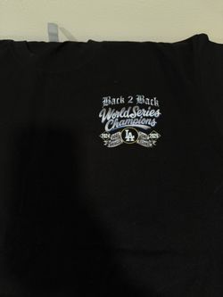Dodgers Back To Back Champions Shirt 