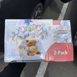 Pokemon Prismatic Evolutions Costco (2-pack)