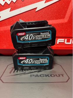 New Makita 40v batteries no less than $100 each