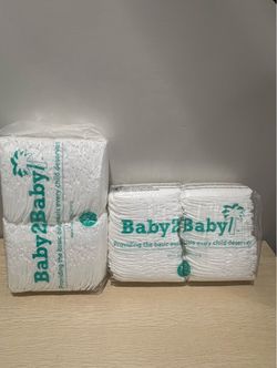 SIZE NEWBORN Baby2Baby Diapers 100 COUNT – 2 PACKS $10 EACH