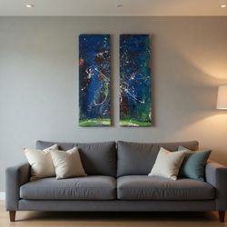 Abstract art, painting, artwork