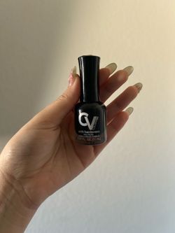 black nail polish
