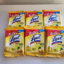 Lysol Disinfecting Wipes To-Go Pack