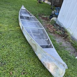 17 Ft Aluminum Canoe 350