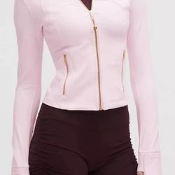 Pink Organza Lululemon Jacket 