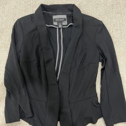 Women's Blazer for Work Suit Office Jacket Cropped Cardigan 