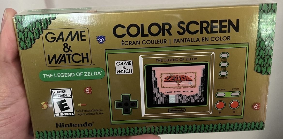 legend of zelda game and watch complete