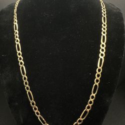 14k Gold Figaro Link Chain