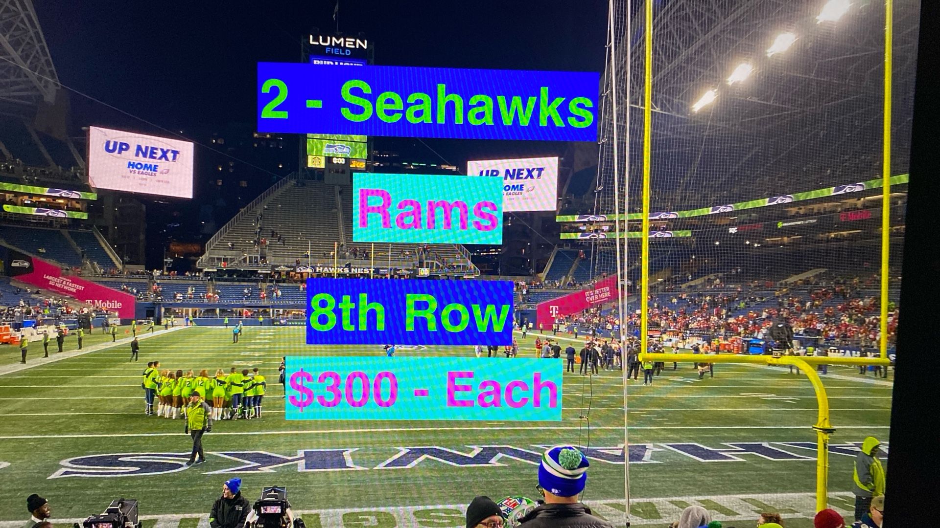Seahawks Rams Tickets 