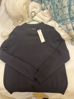 Calvin Klein Standards Merino Wool Crew Sweaters (Black + Tan)