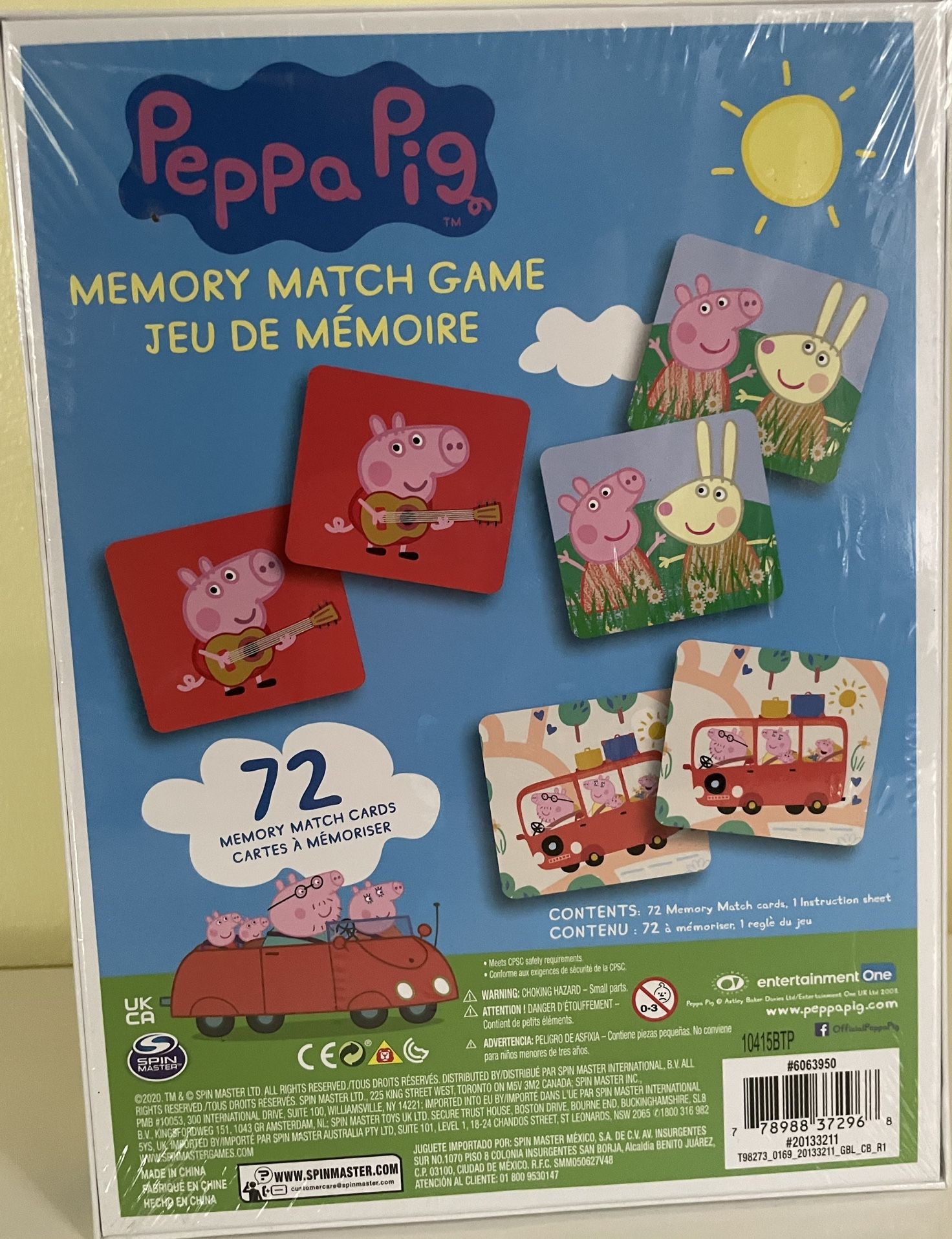 Peppa Pig Matching Game