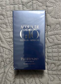 Giorgio Armani Acqua di Giò Profondo EDP discontinued version