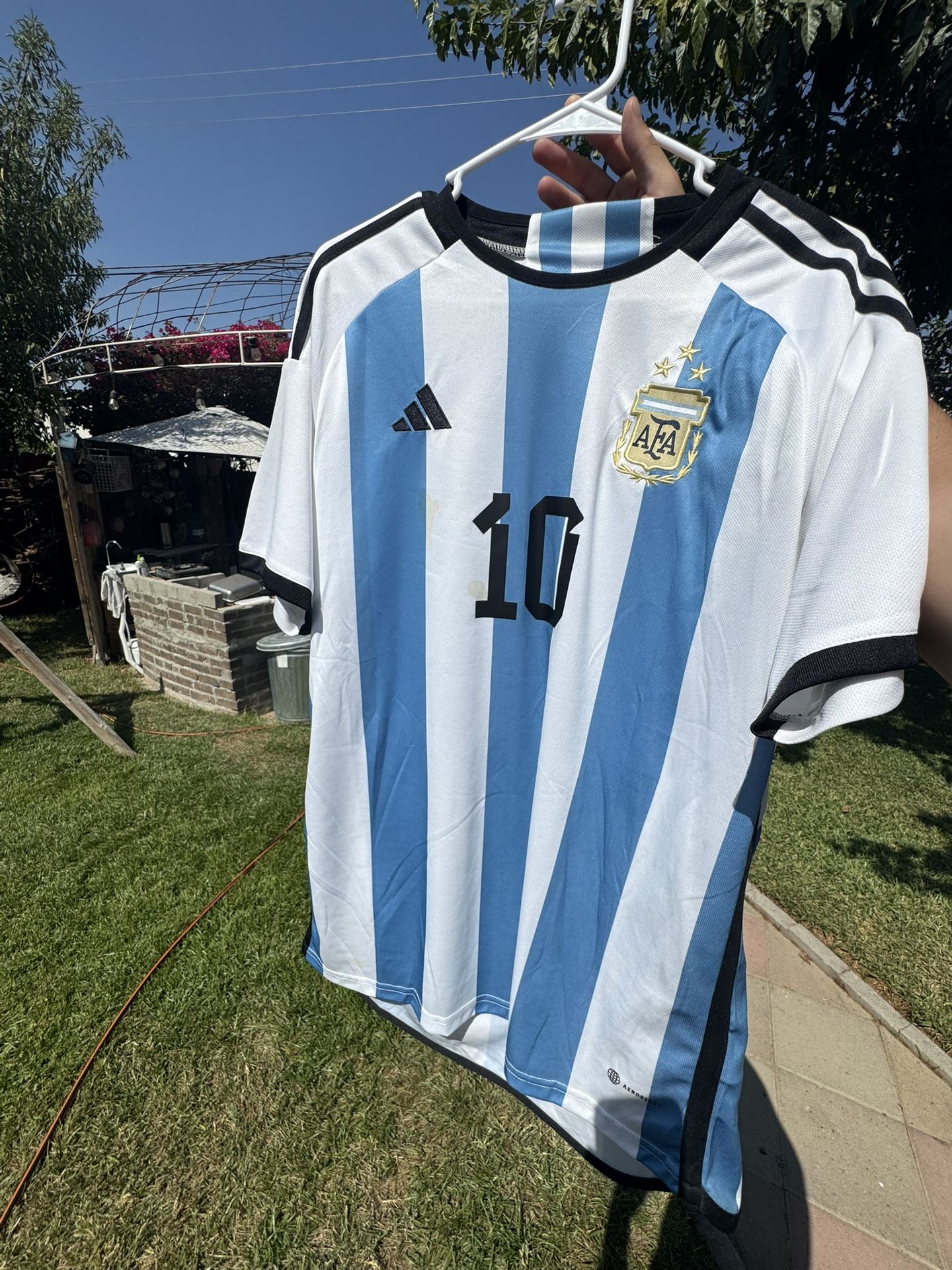 Argentina Adidas Messi Soccer Jersey