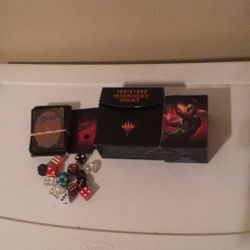 Magic The Gathering Cards And Dice 