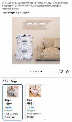 ANGELBLISS  Bassinet and Mattress