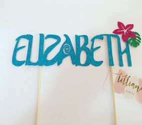 Moana cake toppers-party decorations