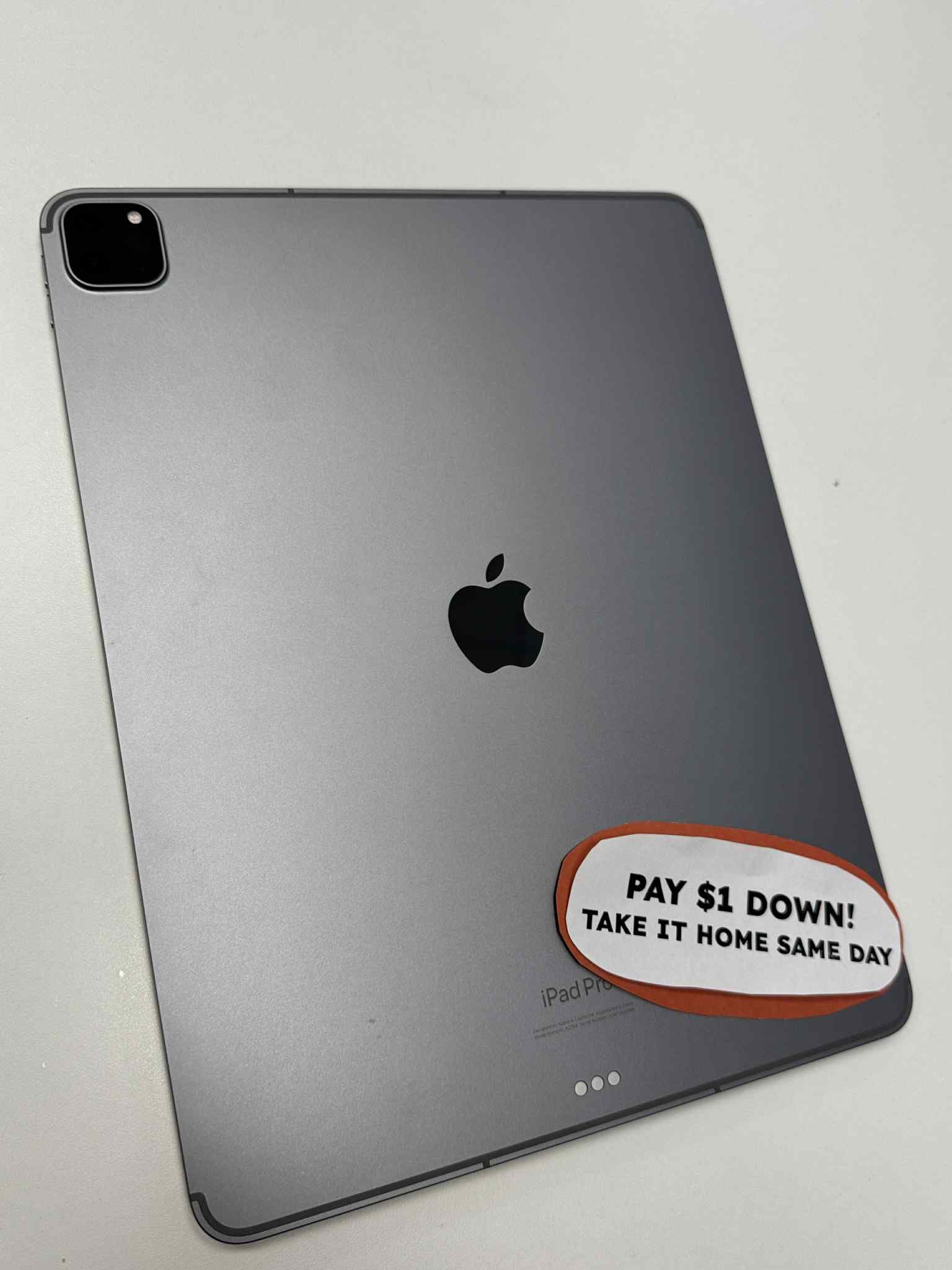 Black Friday Deals - Apple iPad Pro 11" 2nd Gen - Pay $5 to take it home same day
