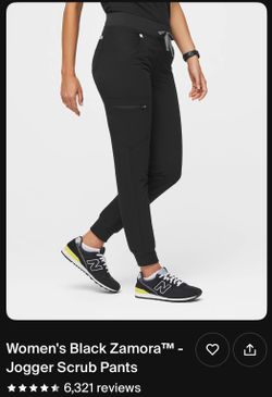 Women's Black ZamoraT™ - Jogger Scrub Pants