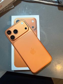 cosmic orange iphone 17 pro max
