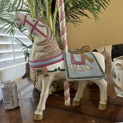 Ceramic Carousel Horse