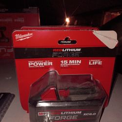 6.0 Milwaukee Forge Battery 