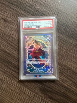 2025 One Piece Op11 EN Luffy-Tarou #005 Special Alternate Art PSA 10 Gem Mint