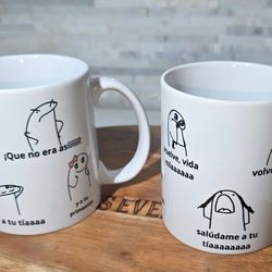 Tazas Sublimadas, salúdame  a tu tía