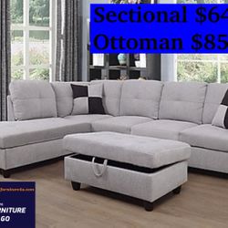 FREE DELIVERY🍀Brand New Sectional Sofa Couch 