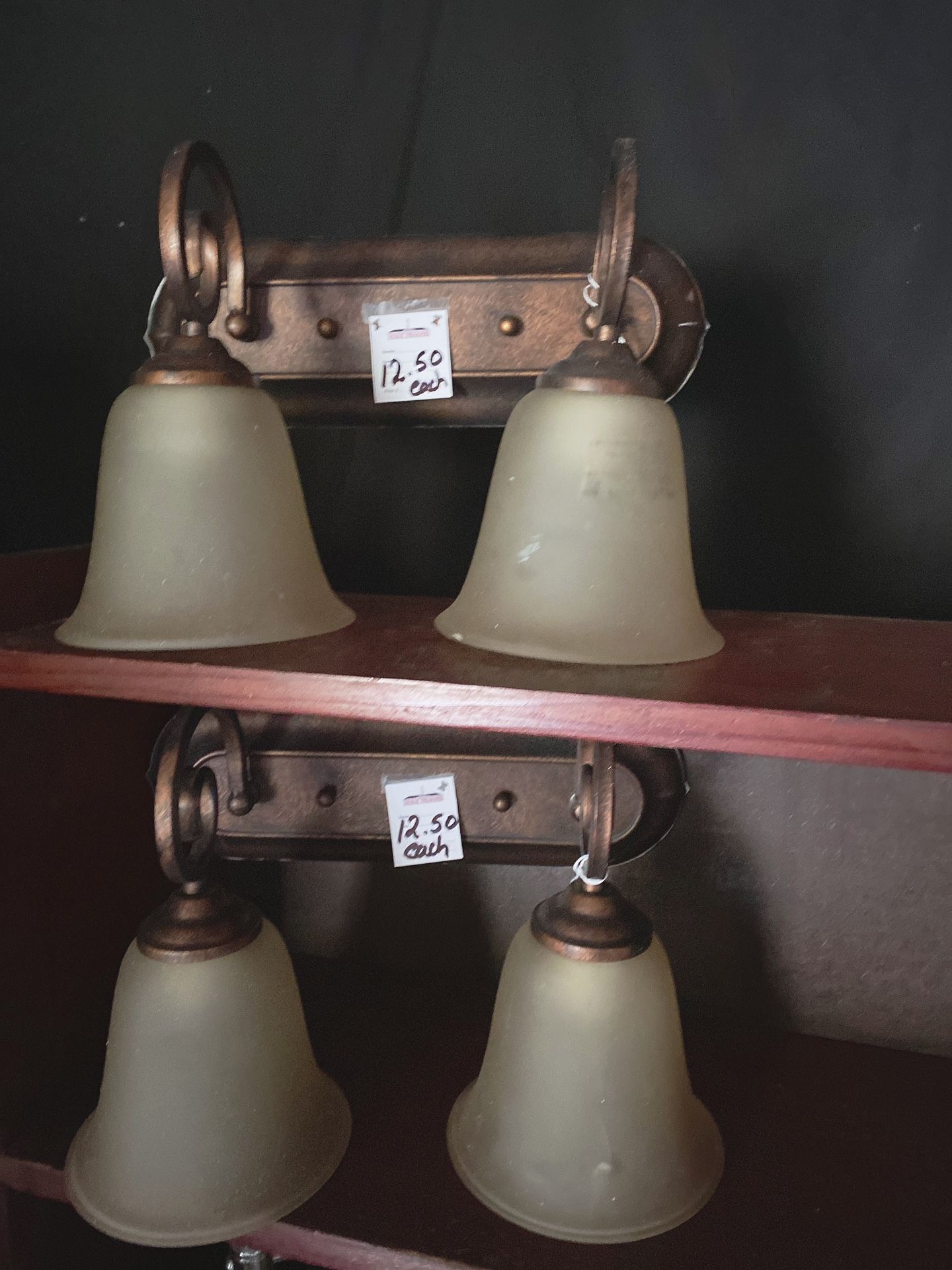 Light fixtures brass