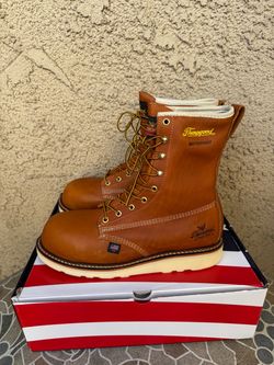 WORK BOOTS THOROGOOD AMERICAN HERITAGE 8”  WATERPROOF COMPOSITE SAFEY TOE SIZE’S AVAILABLE 11-12-13 WIDE SIZE’S AVAILABLE MENS