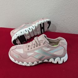 Reebok Womens Pink Zig Pulse Composite Safety Toe Work Shoes Size 8.5 