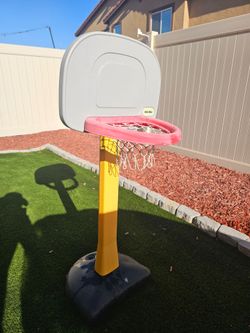 Little Tikes basketball hoop