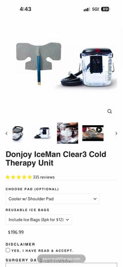 Donjoy Iceman Clear 3