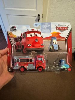 Pixar cars red and guido 2 pack