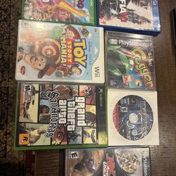 Video games Wii ps2 ps4 xbox1