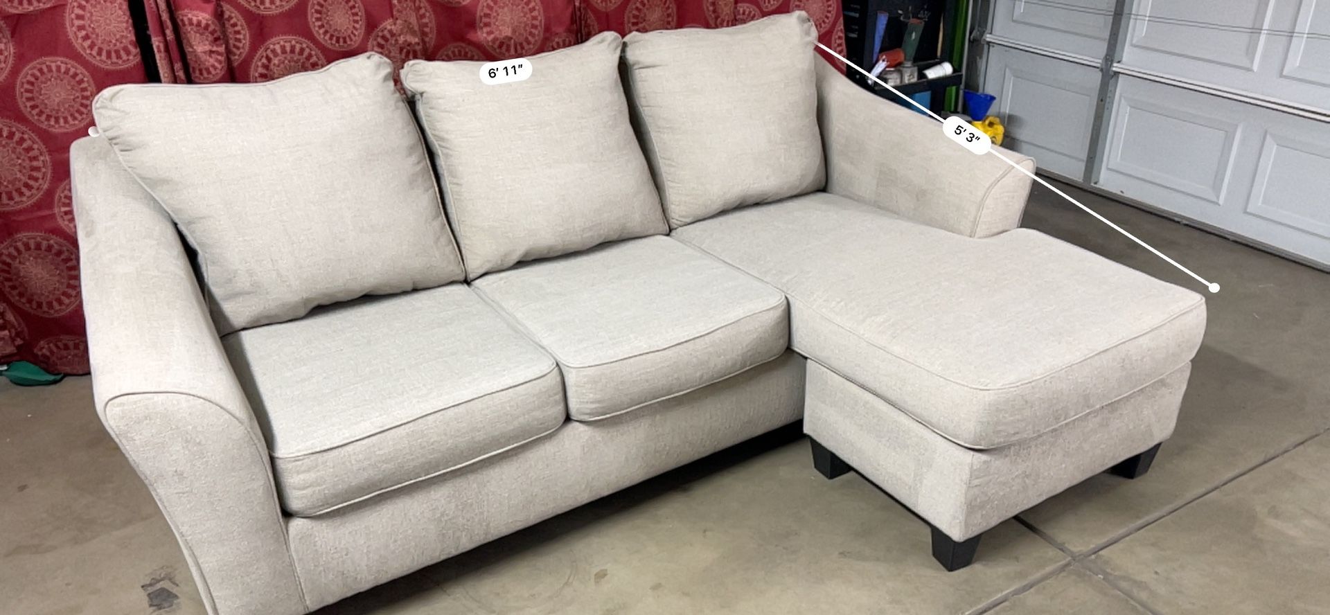 Interchangeable L Shape Couch