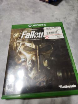 Fallout 4 Xbox one