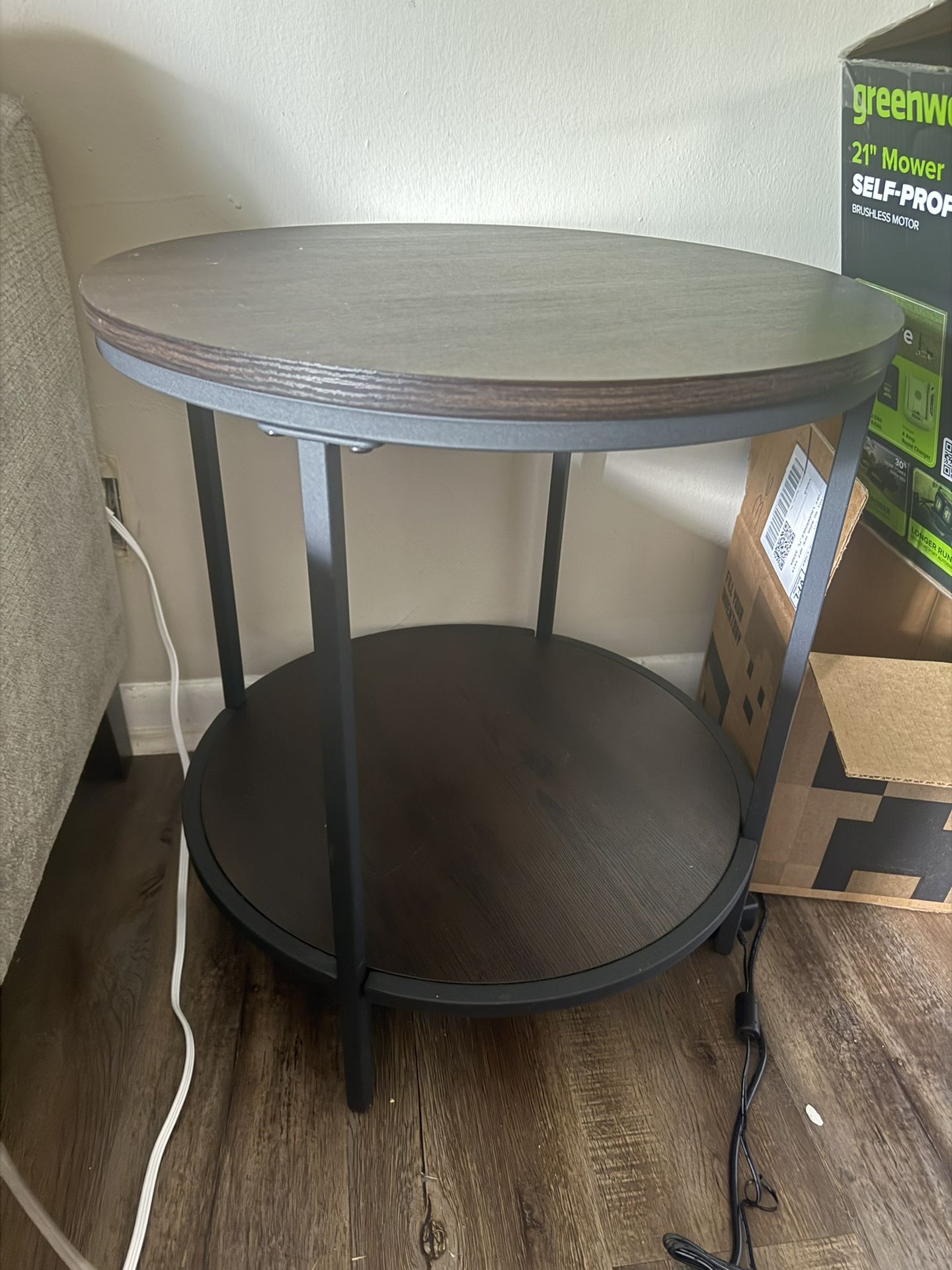 Round End Table