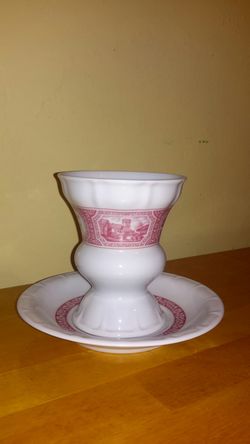 Heinrich Germany Rudeschiem Asbach Cup and Saucer Set of 6