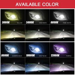 Hid Kit - Led Headlight Lights Bulb  Conversion - Any Size Dodge Charger Challenger To Toyota Tacoma Tundra Any ATV Suv Bike Car Fog Low Beam High Day