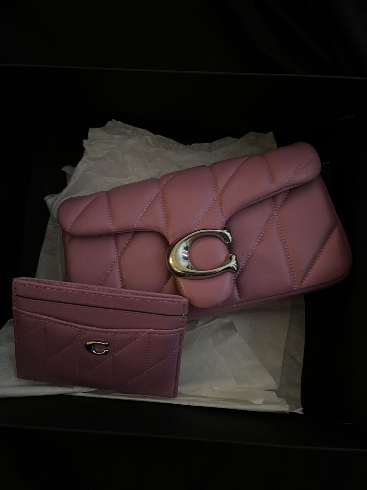 Coach Tabby Wristlet (pink)