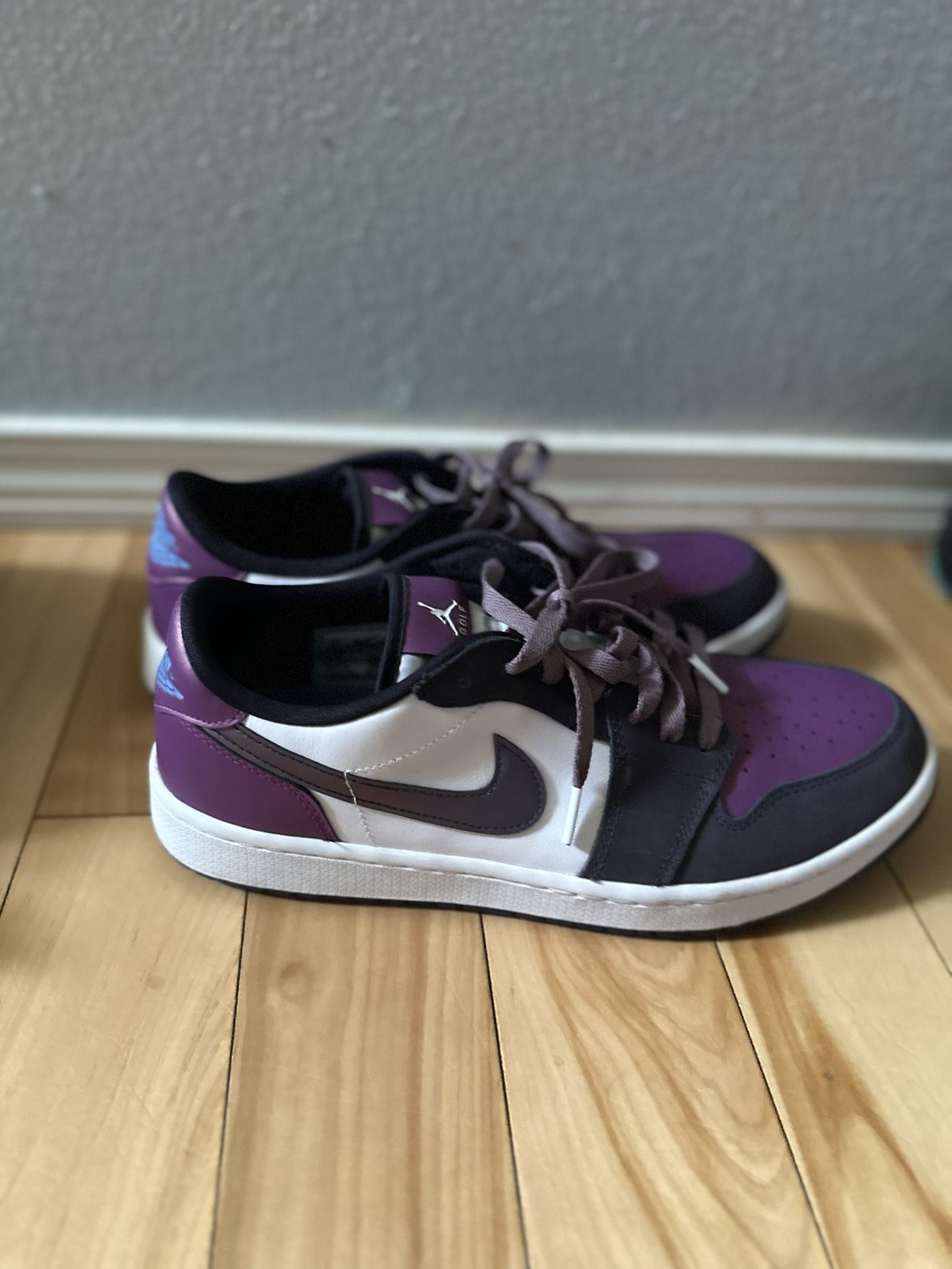 Jordan 1 low golf NRG purple smoke 2022 size 10.5